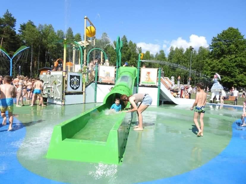 Na Jurze Jacuzzi Sauna Beczka Landhaus *