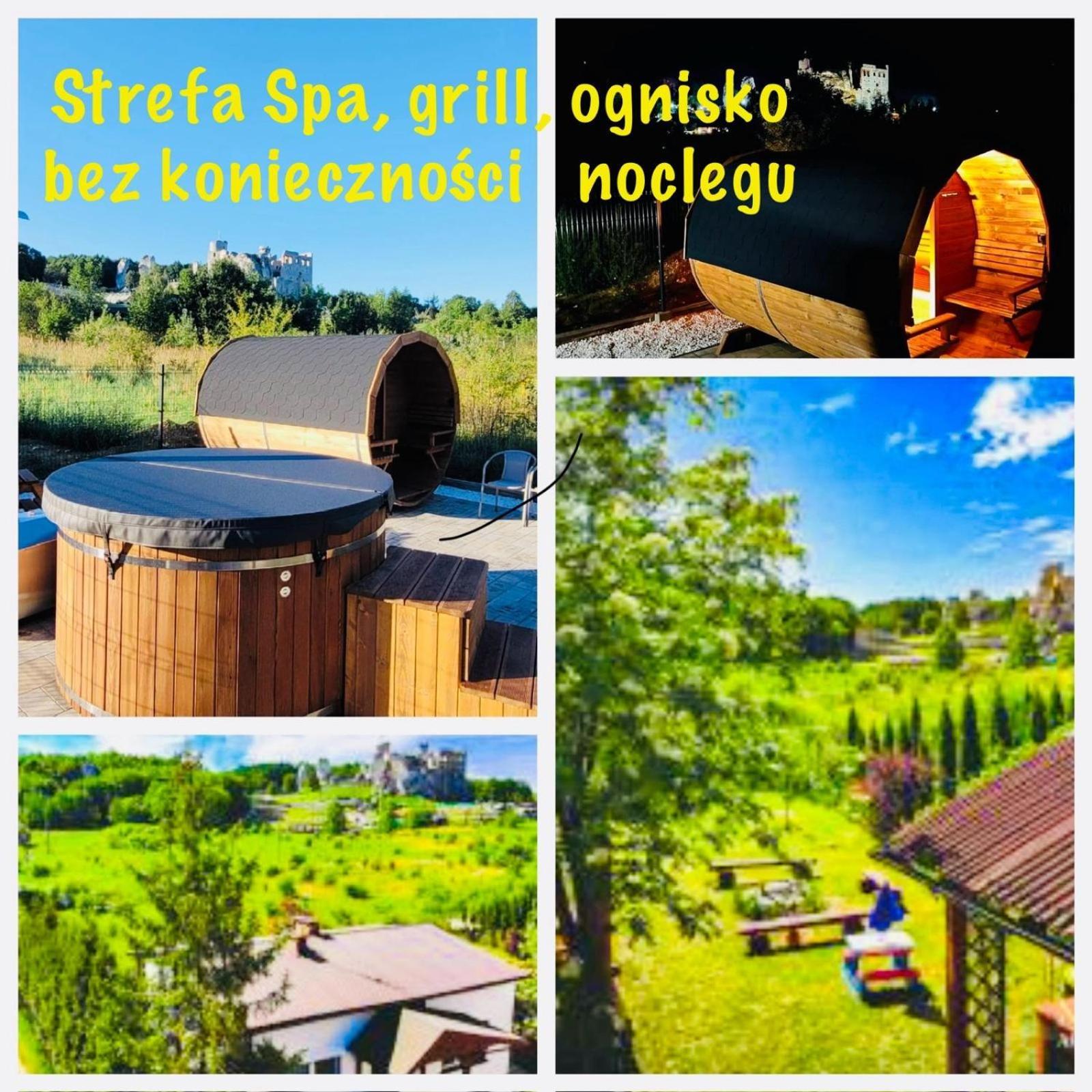 Na Jurze Jacuzzi Sauna Beczka Landhaus